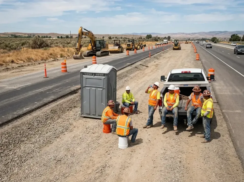 highway-road-construction-crew-007 — frequently asked questions, Porta Potty and Restroom Rentals in Doniphan, MO